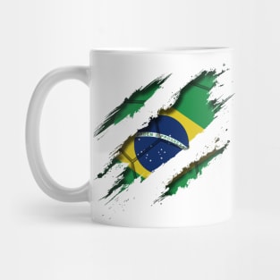 Brazil Football Mug